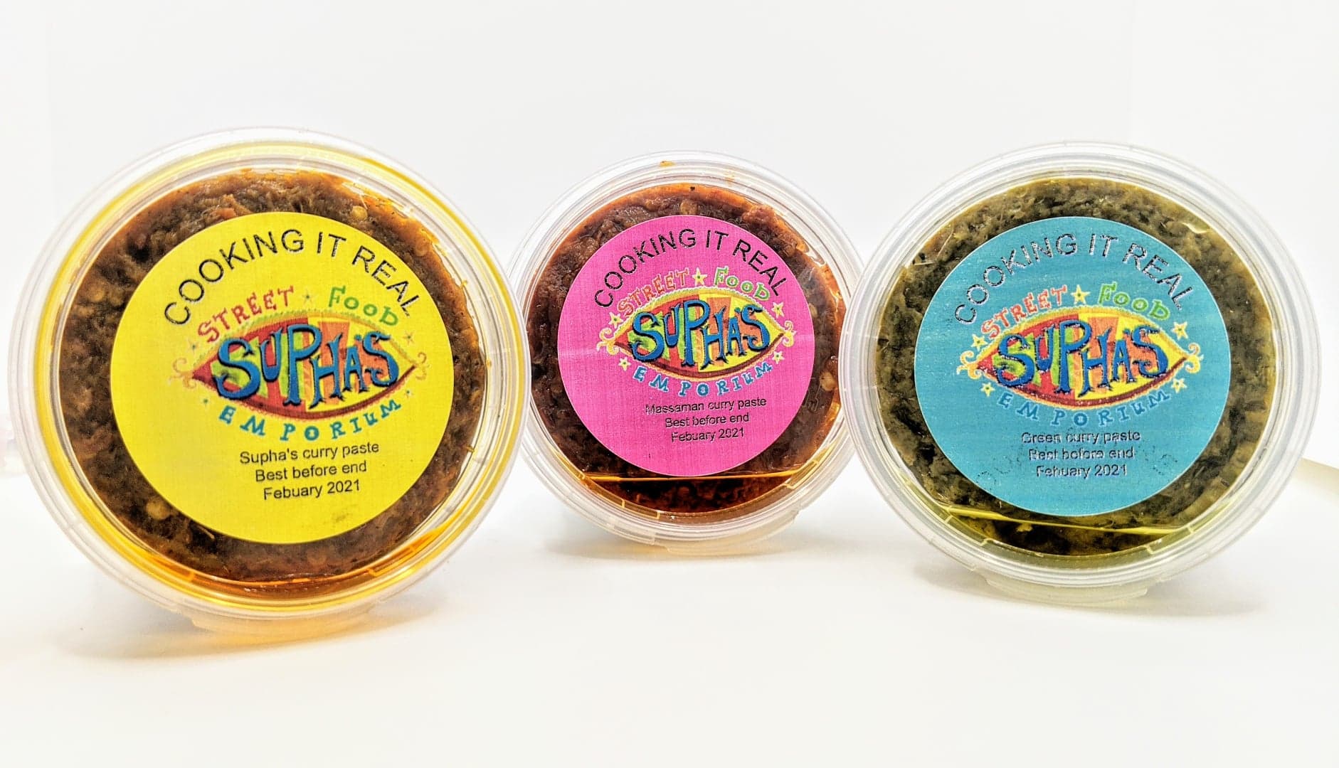 Suphas Street Food Emporium Curry Pastes